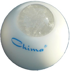 Chima Massageroller, Modell Kugel mit Bergkristall (Lwe)