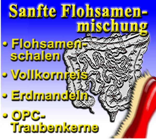 Sanfte Flohsamenmischung, Beutel  1.000 g