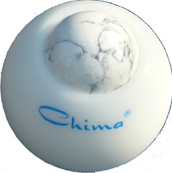 Chima Massage Roller with Howlithe, for Gemini (The Twins) acc. to Astrological sign